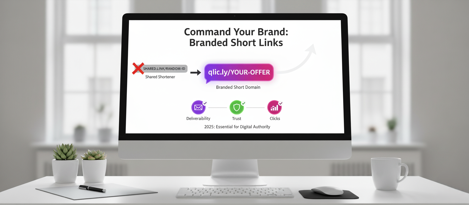 Branded Short Domains in 2025: Increase CTR, Trust, and Deliverability